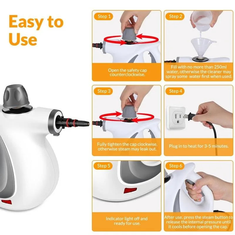Effortless Clean™ Handheld Steam Cleaner™