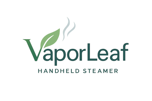 create a logo for a handheld steamer called VaporLeaf